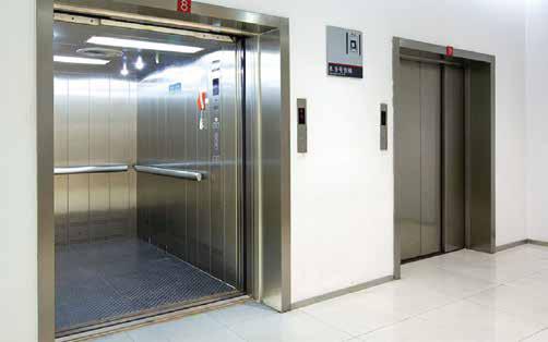 Hospital lift stretcher compatible medical elevator installed by Aerix Elevators Delhi