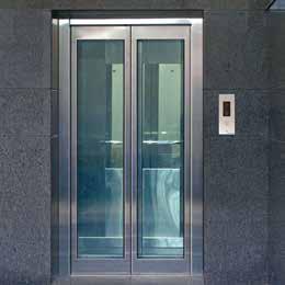 Hospital lift stretcher compatible medical elevator installed by Aerix Elevators Delhi